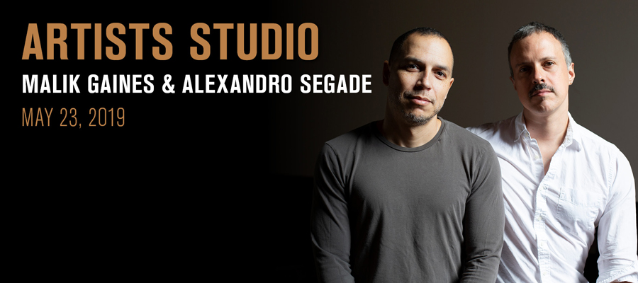 Artists Studio: Malik Gaines & Alexandro Segade