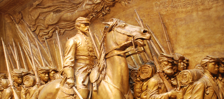 Photo from MALKIN LECTURE: Augustus Saint-Gaudens’ Shaw Memorial on August 26, 2014
