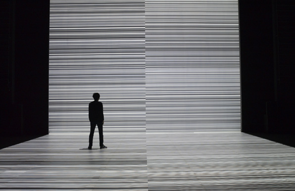 Photo from Artist Talk: Ryoji Ikeda in Conversation with Kristy Edmunds on May 21, 2011