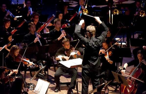 Tune-In Music Festival: Paul Haas directs ARCO Photo: James Ewing